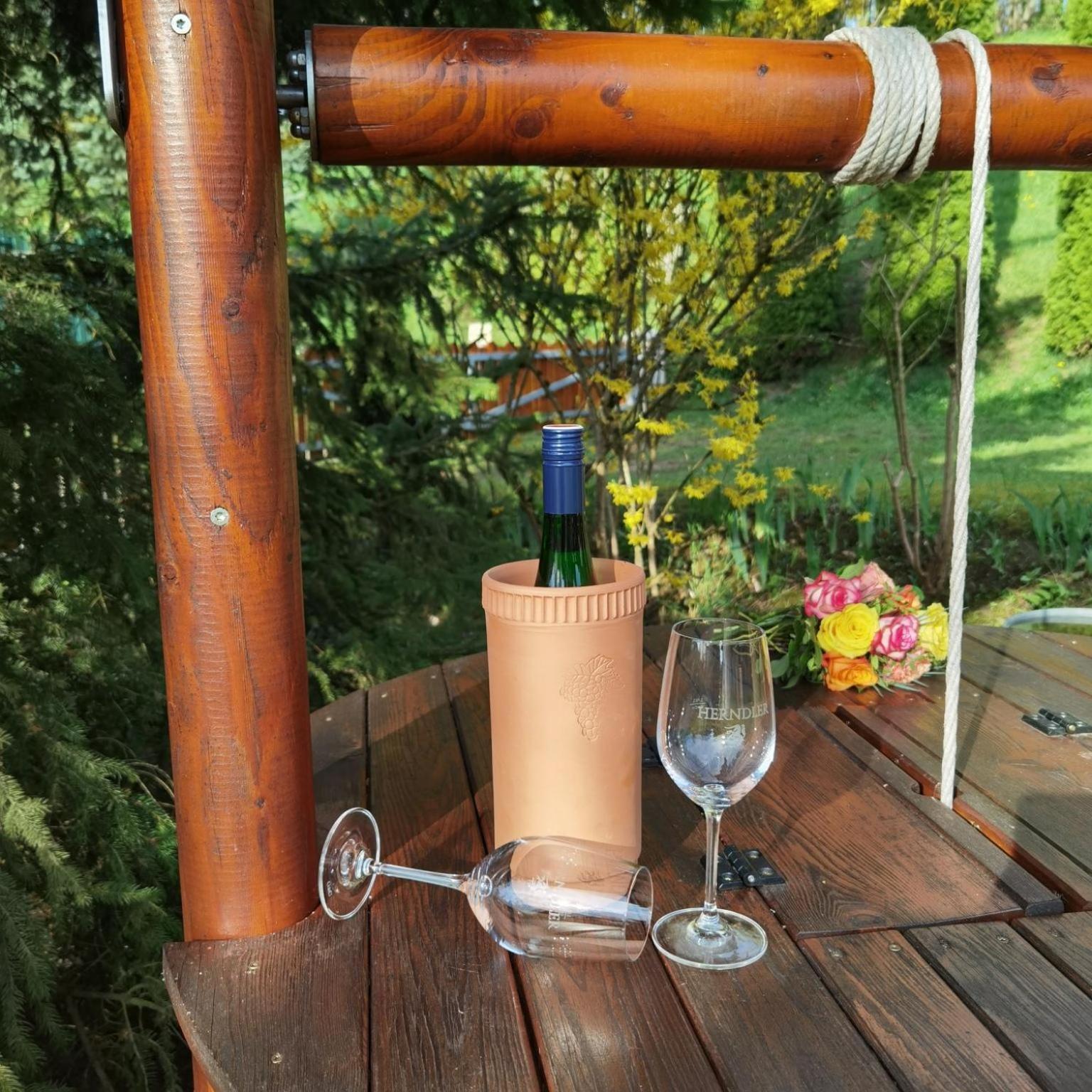 Privatzimmer Am Weinbrunnen Vorchdorf Esterno foto